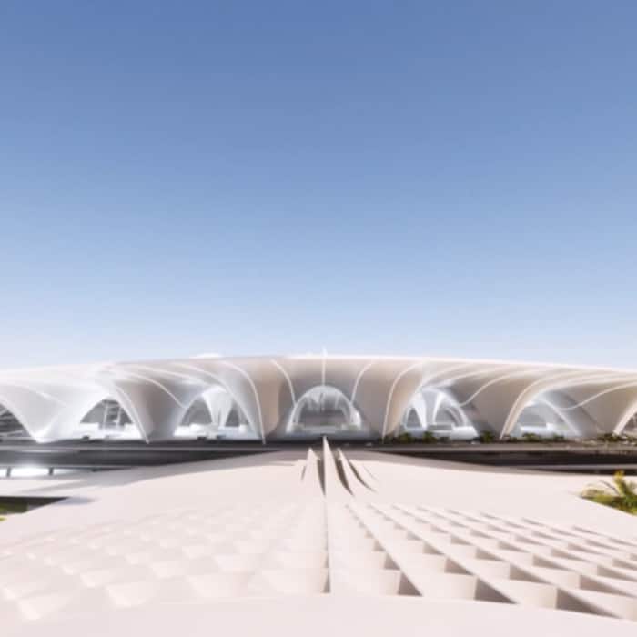 The first major phase of Dubais Al Maktoum International Airport  is scheduled to open in 2032.
