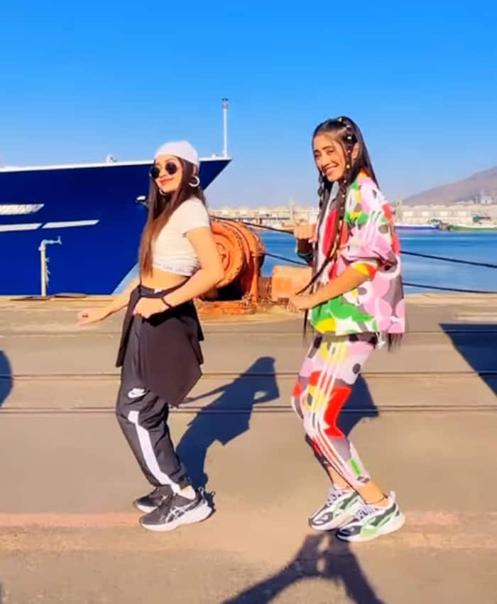 The girls rocked the trending reel