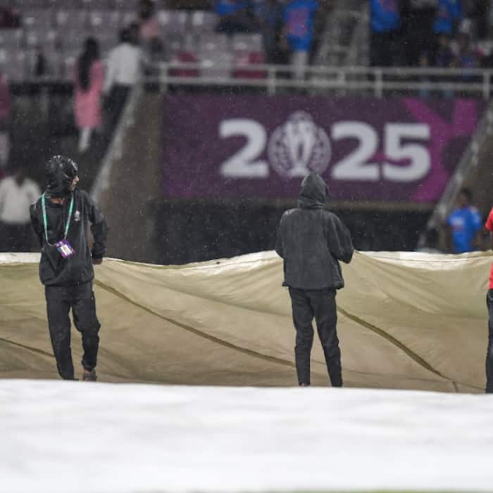 The match might be affected by rain