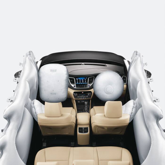 The new Hyundai Tucson comes with various safety features