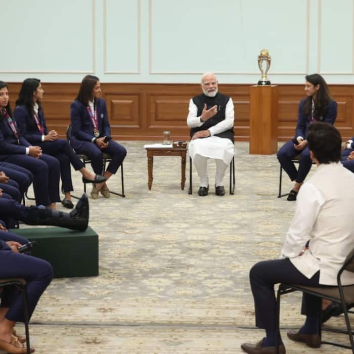 The Prime Minister talked about Deepti Sharma s Instagram post where she wrote  Jai Shri Ram  and mentioned the Hanuman tattoo on her arm