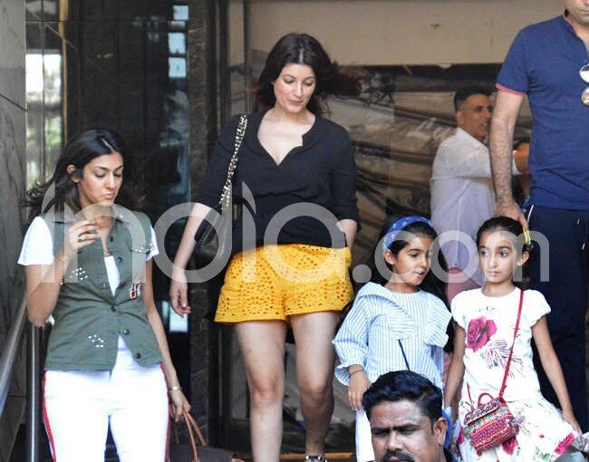 The star family looked all stylish