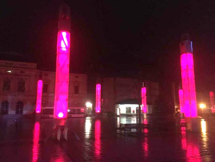 Theatre Square in Martin Slovak Republic