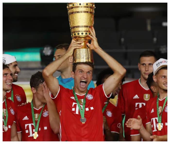 Thomas Muller  36 assists in 2021