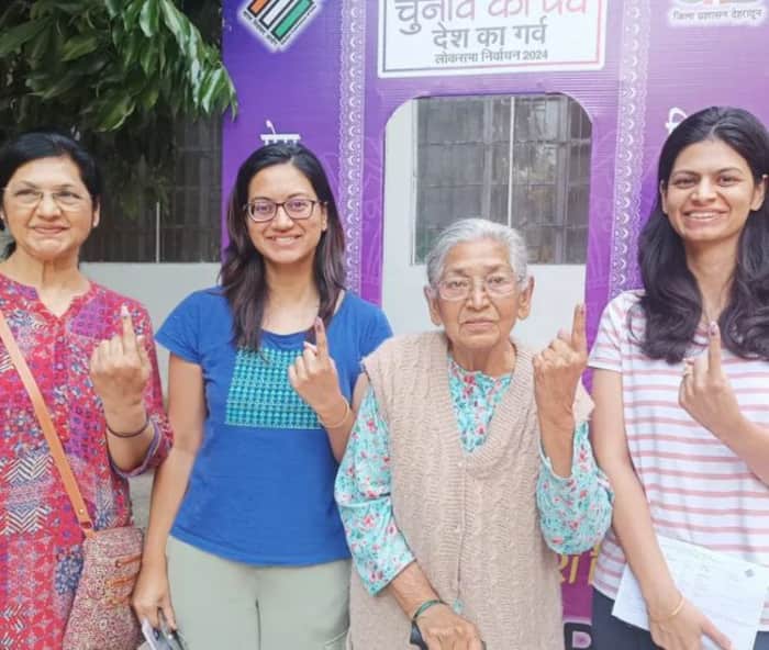 Three Generations Vote Together