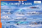 Top 10 coldest places on Earth