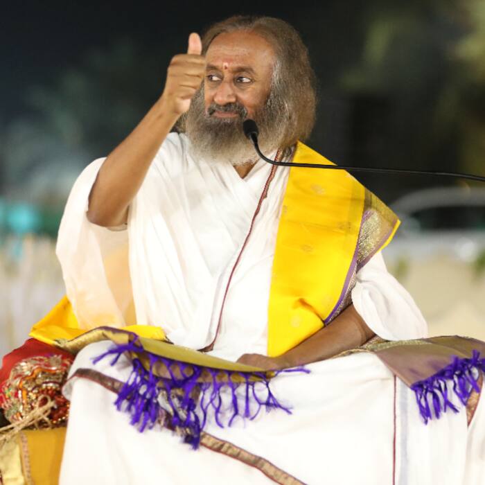 Top Quotes of Gurudev Sri Sri Ravi Shankar on  Silence