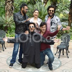 Ajay Devgn, Madhuri Dixit, Anil Kapoor And Others Promote Total Dhamaal in Delhi
