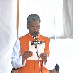 IN PICS: Uttarakhand Chief Minister Trivendra Singh Rawat’s swearing in ceremony!