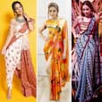 From Pooja Banerjee to Hina Khan, And Erica Fernandes, Here Are Actors Whose Glamorous Saree Looks Can Leave You Mesmerised