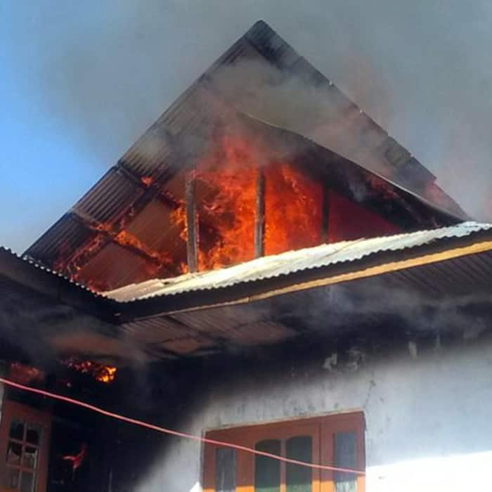 Two militants killed in Burhan Wanis hometown in Tral village of Jammu and Kashmir