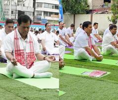 International Day of Yoga 2024: Political Leaders Perform Yoga. See Photos Here