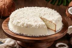 Make Moist Coconut Cake At Home With These Easy Instructions