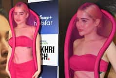 Urfi Javed Wears a Pink Net Dress at Aakhri Sachi Screening, Netizens Say 'Looks Like Condom' - See Pics