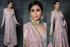 Urmila Matondkar Looks Like Million Bucks in MM's Heavily Embellished Pink Anarkali at Ambani Wedding - See PICS