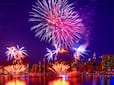 Spectacular Fireworks Mark 242nd American Independence Day