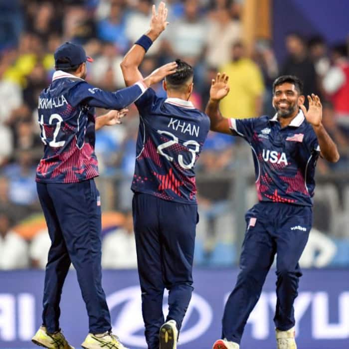 USAs Ali Khan dismissed Abhishek Sharma for a duck