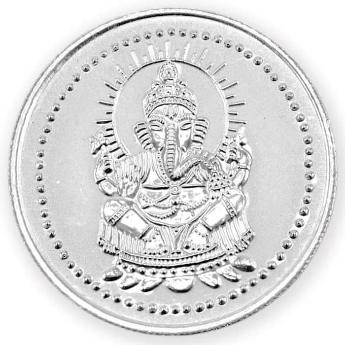 Use Goddess Lakshmi and Lord Ganesha coin during Diwali Puja