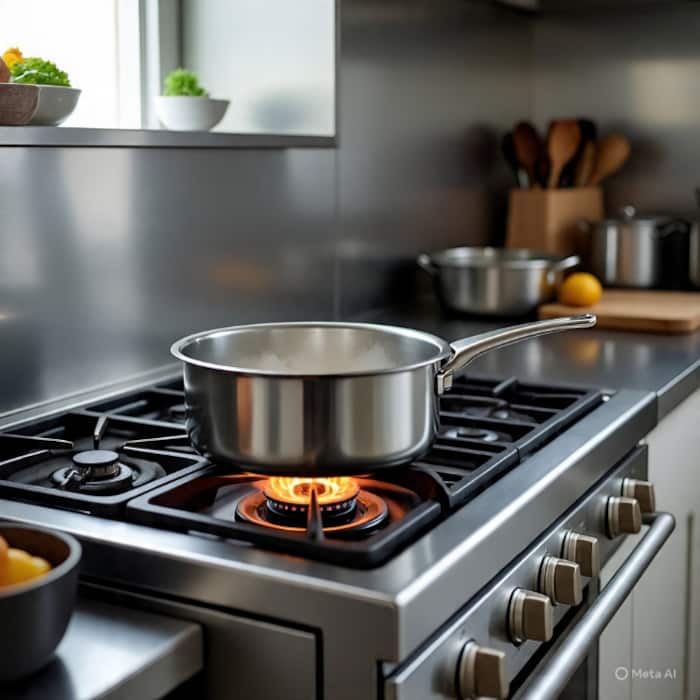 Use the right burner size