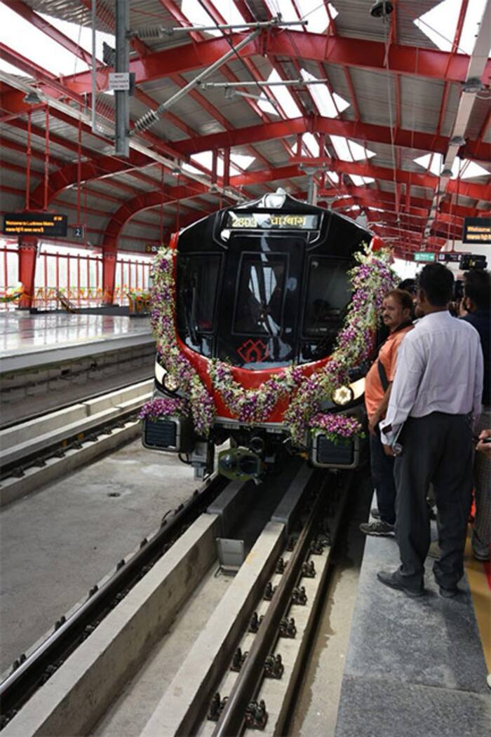 Uttar Pradesh metro in operation now