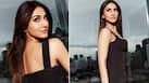 Vaani Kapoor Looks bombshell in Black Figure-Hugging Corset Inspired dress- Hot PICS