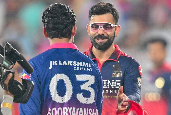Vaibhav Sooryavanshi smashed 15-ball fifty vs Royal Challengers Bengaluru