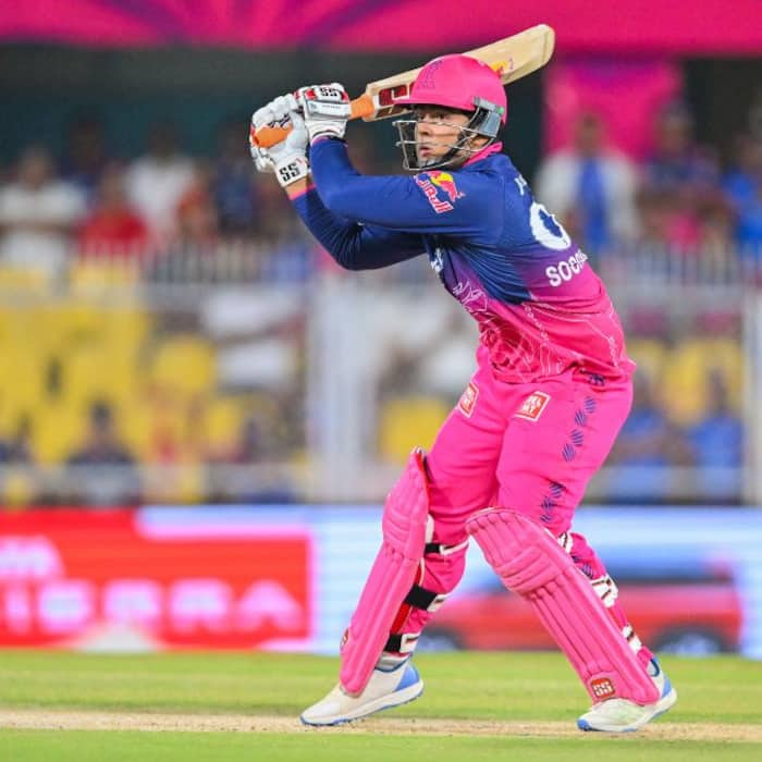 Vaibhav Suryavanshi hit five sixes in his knock vs Mumbai Indians