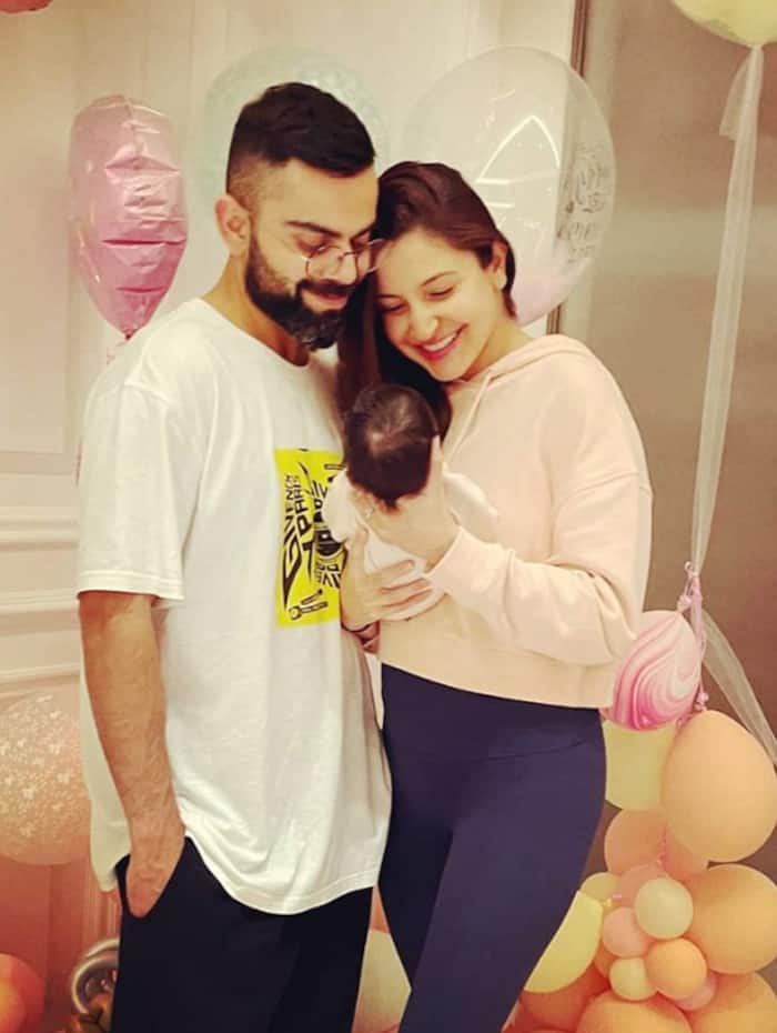 Vamika Kohlis first picture shared by Anushka Sharma-Virat Kohli