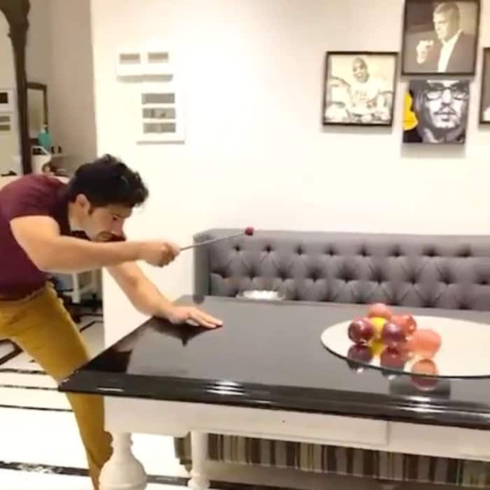 Varun Dhawan Enjoys His Space