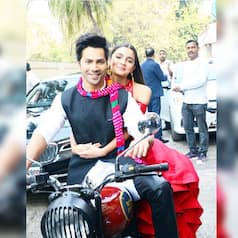 Varun Dhawan and Alia Bhatt can’t keep hands off each other during Badrinath Ki Dulhaniya promotions!
