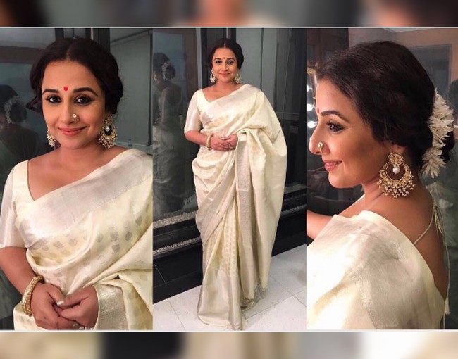 Vidya Balan dressed for Zee Cine Awards 2017