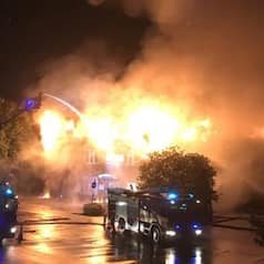 PHOTOS: Major fire engulfs Weybridge Community Hospital in United Kingdom; no causalities reported!