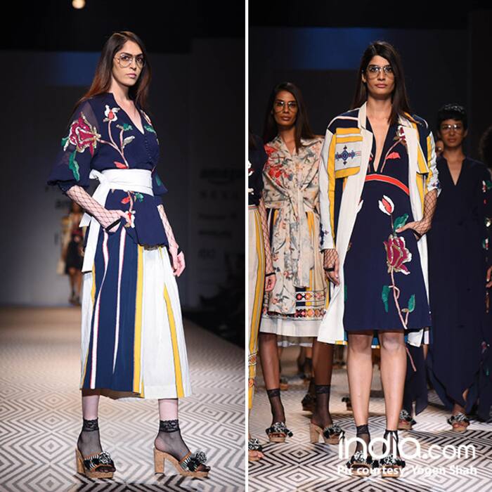 Vineet Bahl collection at Amazon Indian Fashion Week 2017 Day 2