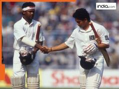 Vinod Kambli BEAT legendary childhood friend Sachin Tendulkar with THIS record in Test cricket