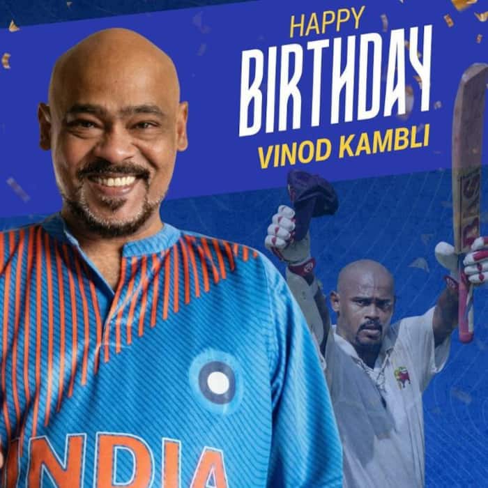 Vinod Kambli celebrated his 54th birthday on Sunday