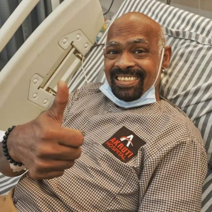 Vinod Kambli was hospitalised last year with clots in his brain