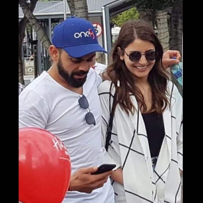 Virat Kohli and Anushka Sharma snapped in Cape Town