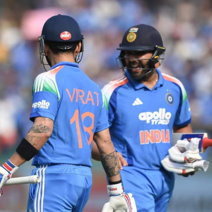 Virat Kohli and Rohit Sharma are separated by just 8 points in ICC ODI ranking