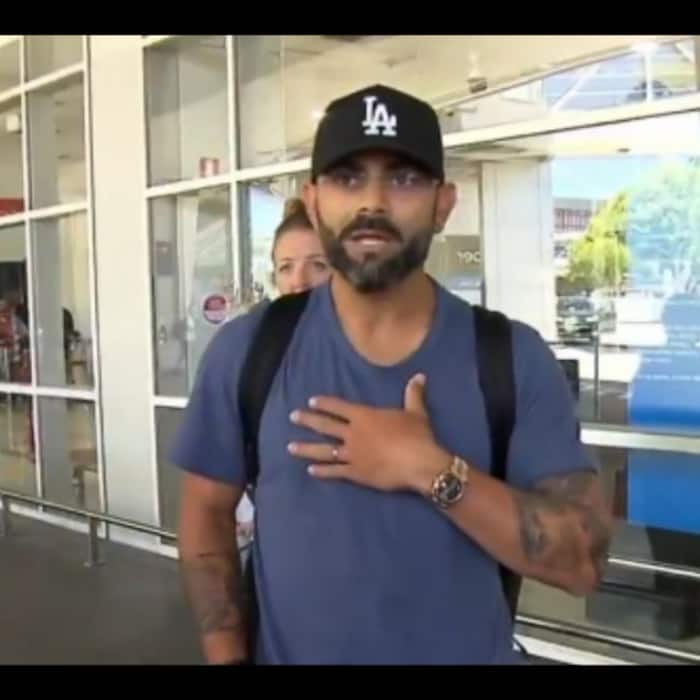 Virat Kohli had argument with Channel Nine reporter in Melbourne last year