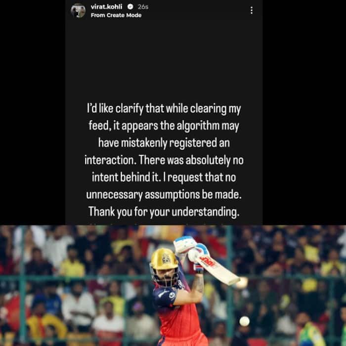 Virat Kohli had blamed the  algorithm  for the mistaken  like  on Instagram