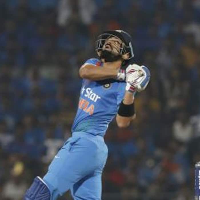 Virat Kohli is run out by Chris Jordan during India vs England 3rd T20I match
