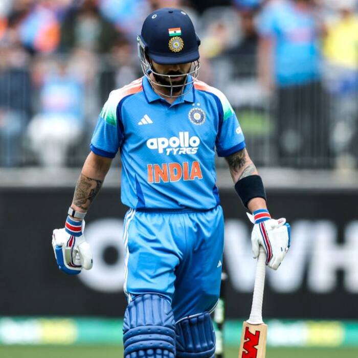 Virat Kohli notched up his 40th duck in international cricket