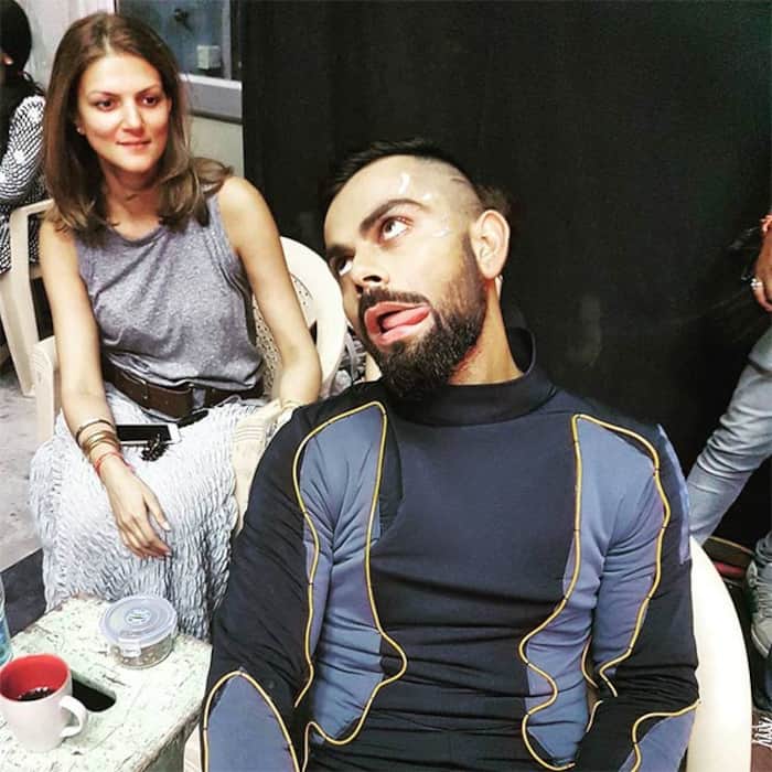 Virat Kohli poses for a picture