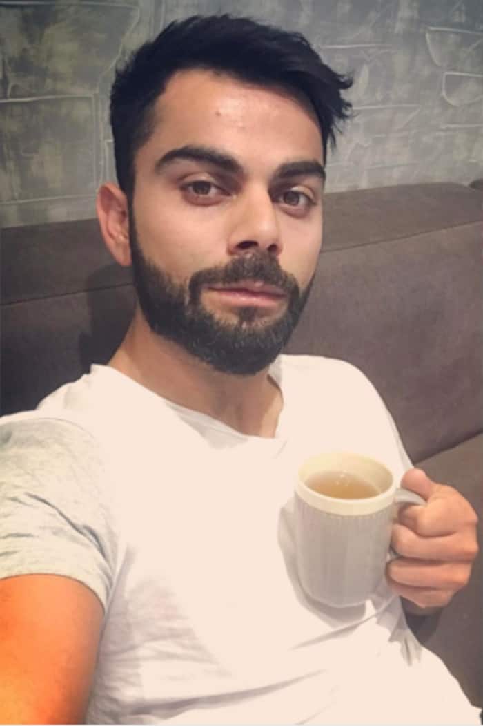 Virat Kohli shares a selfie on Instagram