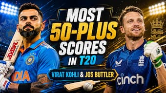 Virat Kohli to Jos Buttler: Batter with most fifty-plus scores in T20 cricket