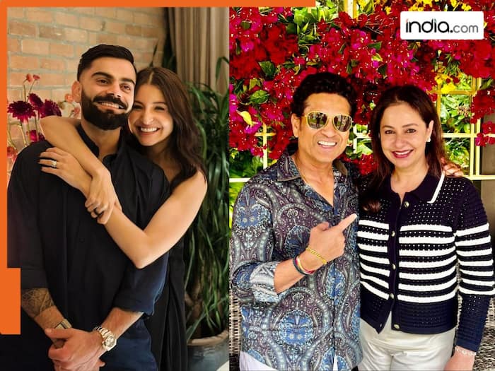 Virat Kohli to Sachin Tendulkar  Top Indian cricketers who married OLDER women