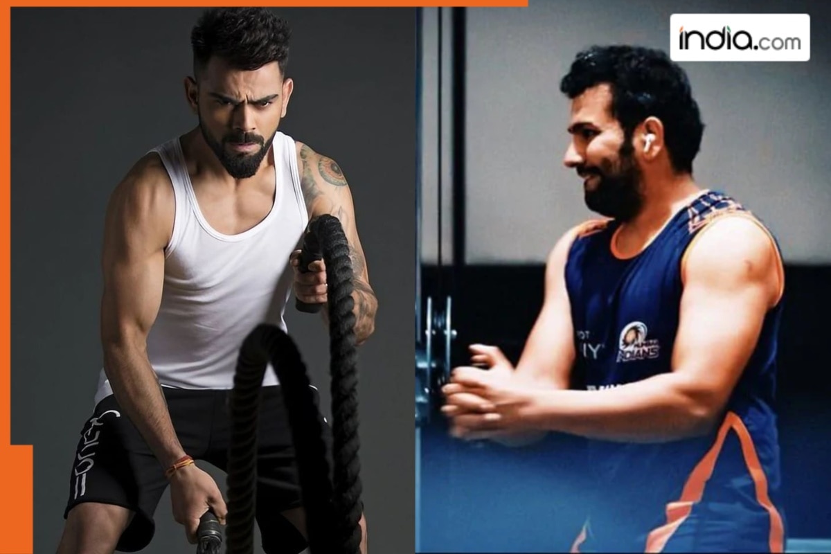Virat Kohli vs Rohit Sharma Fitness routine: Easy to follow workout of ...