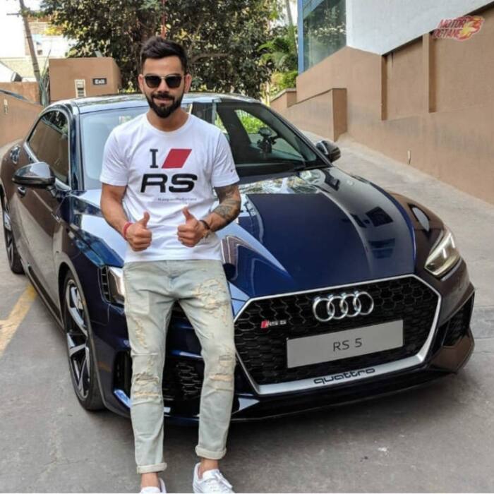 Virat Kohli s Audi RS5 car