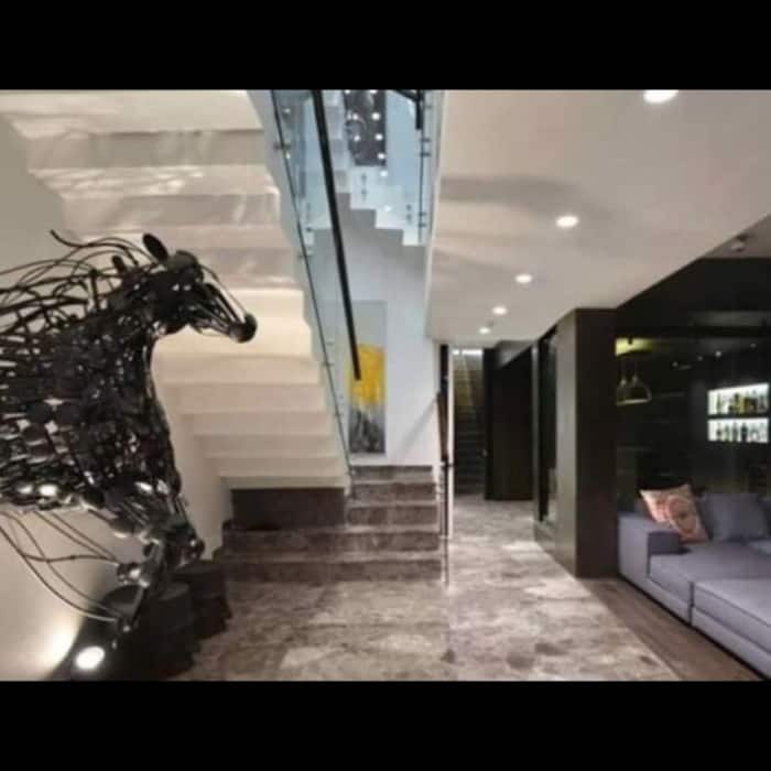 Virat Kohlis Gurgaon bungalow has high ceiling and Italian marble flooring