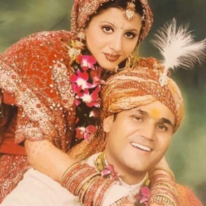 Virender Sehwag and Aarti Sehwag